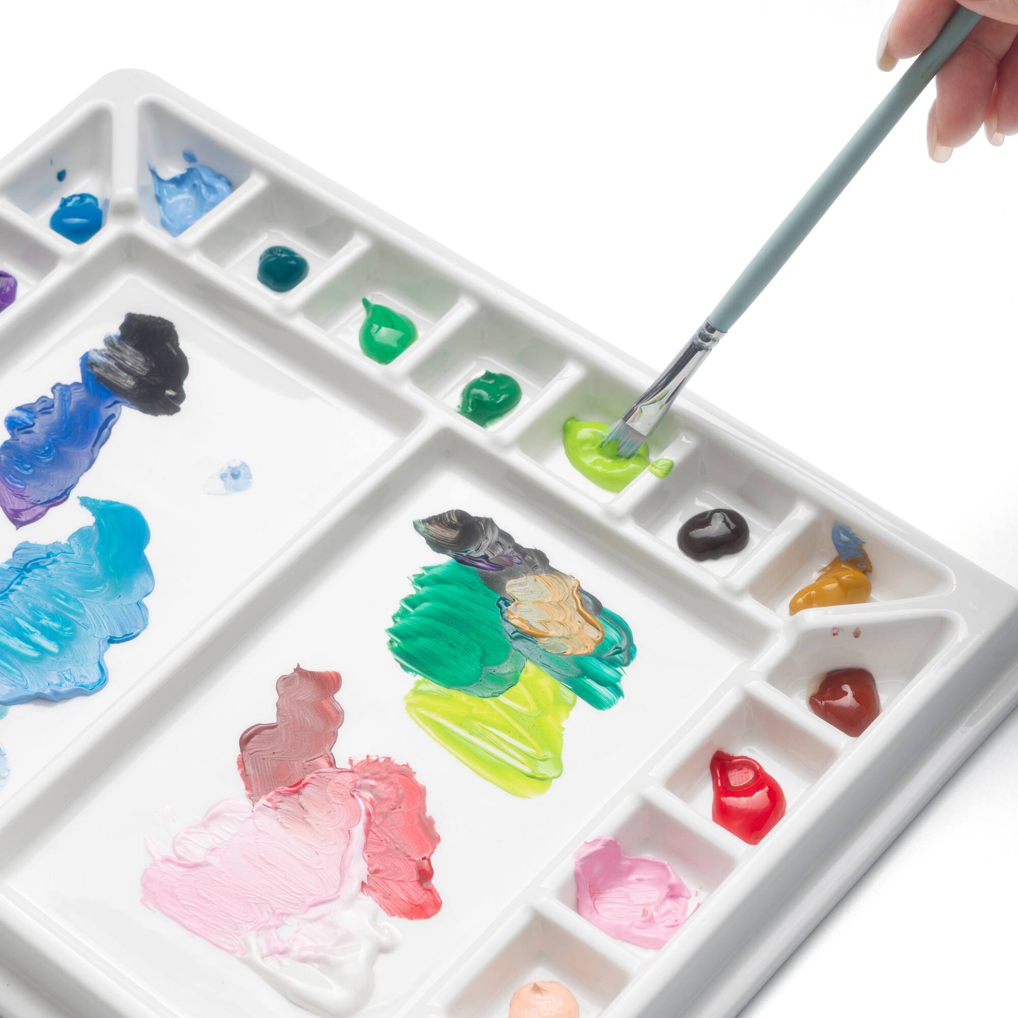 Large Rectangle Porcelain Palette by Artist's Loft®